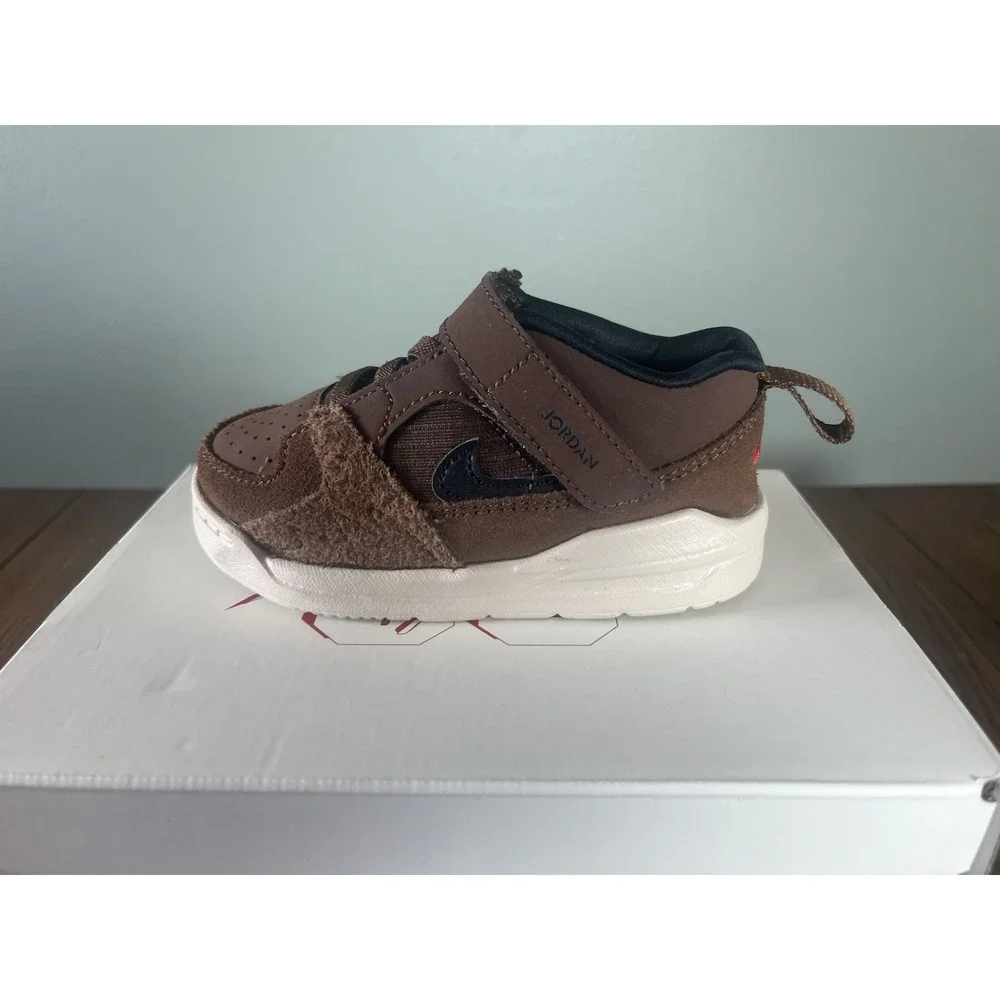 Nike Jordan Stadium 90 TD Baby Toddler 7C Brown Casual Shoe DX4396-104